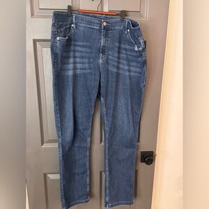 Men's Relaxed Fit Blue Jeans